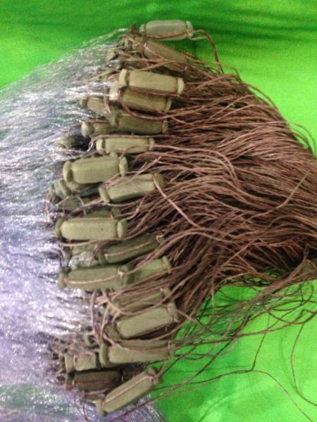 Фото Сети (ДЛЯ ПРОМЫШЛЕННОГО ЛОВА), Сети рыболовные одностенные (для промышленного лова), Груз дробинка Сеть рыболовная  (одностенная, синяя)  100х1.8 м ячейка 40 ДЛЯ ПРОМЫШЛЕННОГО ЛОВА