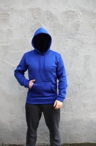 Фото Одежда Зимняя толстовка синяя + черная в подарок