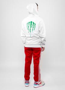 Фото Одежда Тёплые штаны в стиле Adidas line красные