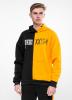 Утепленный худи Ira - Sad Smile, Black/Mustard