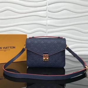 Фото Сумки Сумка Louis Vuitton Pochette Metis Marine Rouge