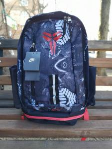 Фото Сумки Баскетбольный рюкзак с отделом для мяча Nike Kobe Black/Red