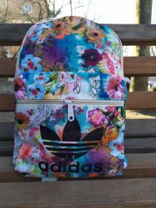 Фото Сумки Женский городской рюкзак Adidas Original Flower White