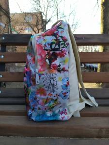 Фото Сумки Женский городской рюкзак Adidas Original Flower White