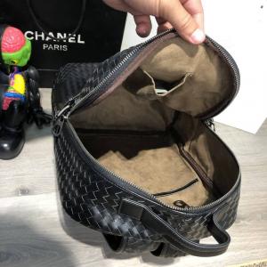 Фото Сумки Bottega Veneta Backpack Double Brick Nero Intrecciato Nappa