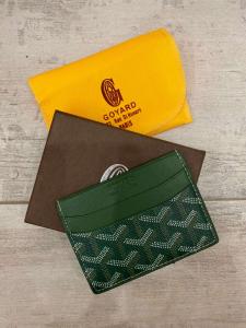 Фото Сумки Goyard Card Case Green