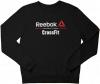 Свитшот реглан Reebok CrossFit (Premium-class) черный XS