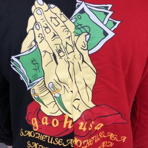 Фото Одежда Sweatshirt Gaohusa Pray for Money Black/Red
