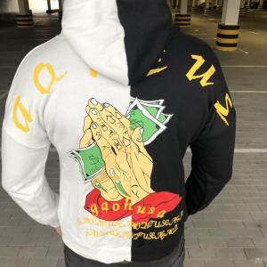 Фото Одежда Sweatshirt Gaohusa Pray for Money Black/White