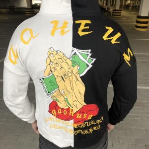 Фото Одежда Sweatshirt Gaohusa Pray for Money Black/White