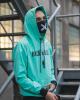 Худи унисекс Billie Eilish Spider Бирюзовой