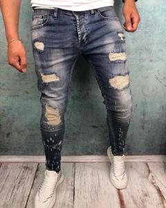 Фото Одежда Джинсы Гее Синие