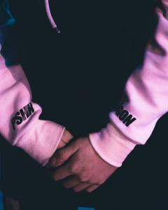 Фото Одежда Худи унисекс Пушка Огонь Flame Черно-белое