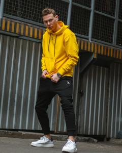 Фото Одежда Худи унисекс Пушка Огонь Classic желтое