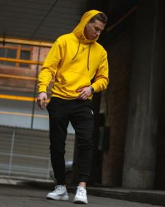 Фото Одежда Худи унисекс Пушка Огонь Classic желтое