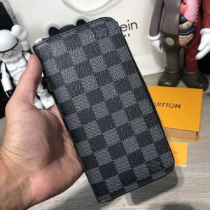 Фото Сумки Бумажник Louis Vuitton Zippy1 Organiser Damier Graphite