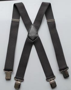 Фото  Мужские подтяжки Paolo Udini темно-серые