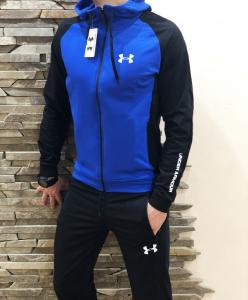 Фото Одежда Спортивный костюм Under Armour bicolor черно-синий