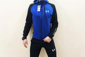 Фото Одежда Спортивный костюм Under Armour bicolor черно-синий