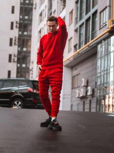 Фото Одежда Худи унисекс Пушка Огонь Classic красное