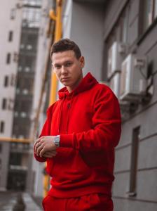 Фото Одежда Худи унисекс Пушка Огонь Classic красное