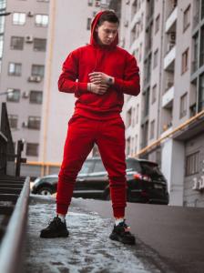 Фото Одежда Худи унисекс Пушка Огонь Classic красное