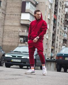 Фото Одежда Худи унисекс Пушка Огонь Classic бордовое