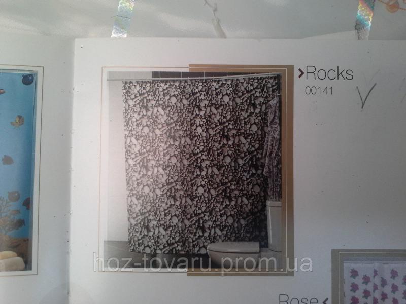 Шторка,занавеска в ванную комнату Miranda(rocks)