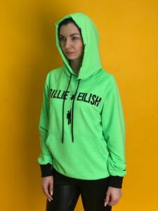 Фото Одежда Худи 7Sins - Billie Eilish, Green