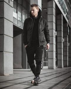 Фото Одежда Куртка демисезонная мужская Omar черная