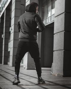 Фото Одежда Куртка демисезонная мужская Omar черная