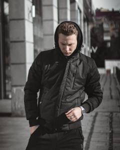 Фото Одежда Куртка демисезонная мужская Omar черная