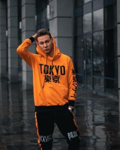 Фото Одежда Худи унисекс Tokyo оранжевое