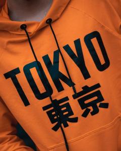 Фото Одежда Худи унисекс Tokyo оранжевое