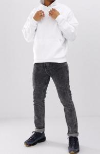 Фото Одежда Худи белого цвета унисекс DNK