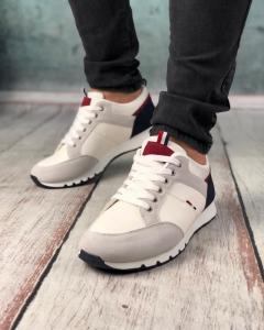 Фото Обувь Кроссовки Tommy Белые