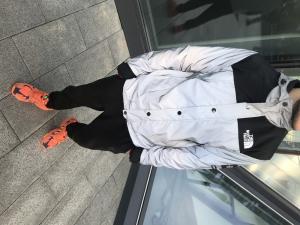 Фото  Рефлективная Куртка Supreme x The north face 