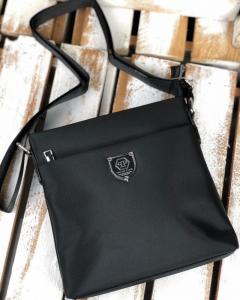 Фото Сумки Сумка мессенджер Philipp Plein Textile Black