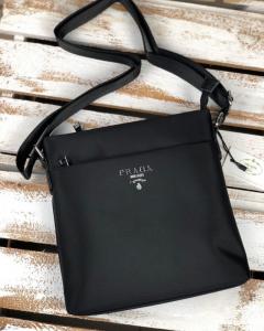 Фото Сумки Сумка мессенджер Prada Textile Black