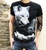 Футболка Wolf ​​3D black