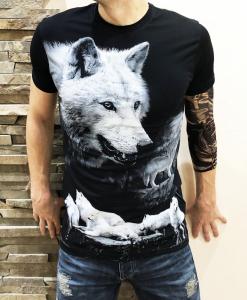 Фото Одежда Футболка Wolf ​​3D black