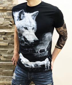 Фото Одежда Футболка Wolf ​​3D black