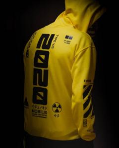 Фото Одежда Худи мужское 2020 желтое