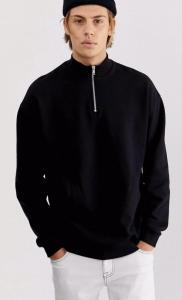 Фото Одежда Свитшот с замком черный DNK - HALF ZIP