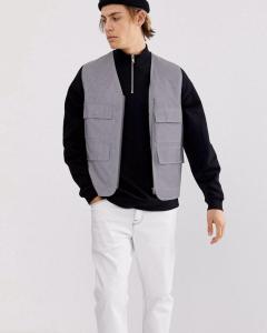 Фото Одежда Свитшот с замком черный DNK - HALF ZIP