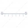 Планка с крючками на 6 рожков для ванной комнаты (3188-6)