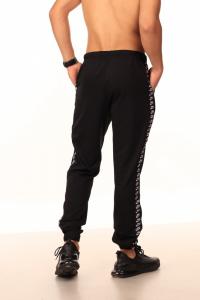 Фото  Штаны чёрные с лампасами Nike