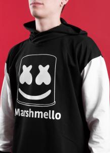 Фото Одежда Худи Ira - Marshmello long, Black