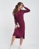 Платья ISSA PLUS 11409  L бордовый