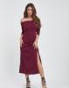Платья ISSA PLUS 11418  XL бордовый